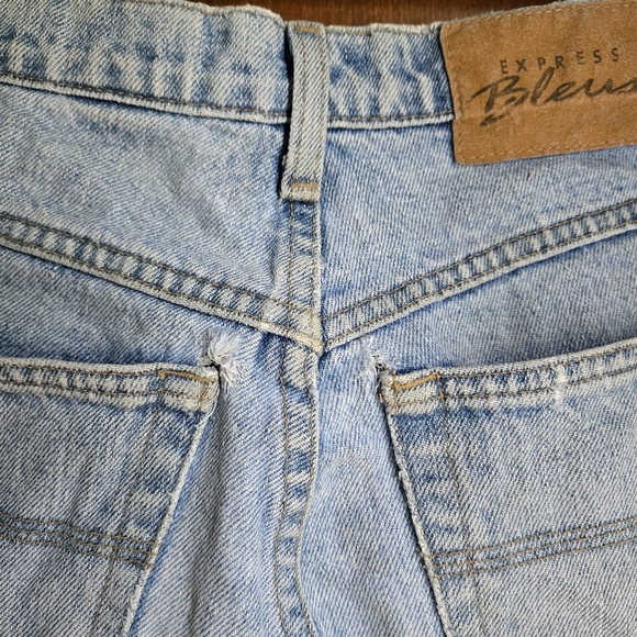 Vintage Express Bleus Classic Blue Boot Cut Jeans Size 1/2 - Picture 7 of 7